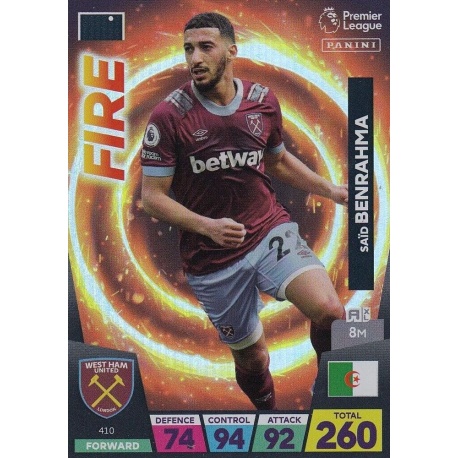 Saïd Benrahma Fire West Ham United 410