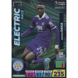 Patson Daka Electric Pace Leicester City 418