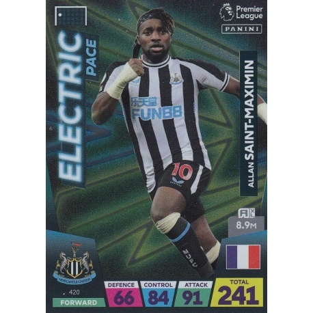 Allan Saint-Maximin Electric Pace Newcastle United 420