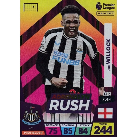 Joe Willock Adrenalyn Rush Newcastle United 431