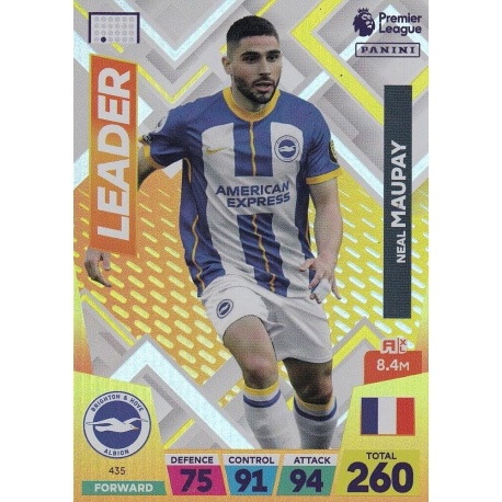 Neil Maupay Leader Brighton & Hove Albion 435