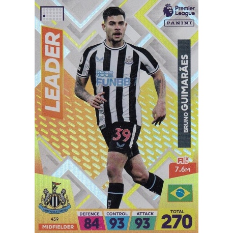 Bruno Guimarães Leader Newcastle United 439