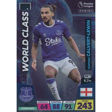 Dominic Calvert-Lewin World Class Everton 456