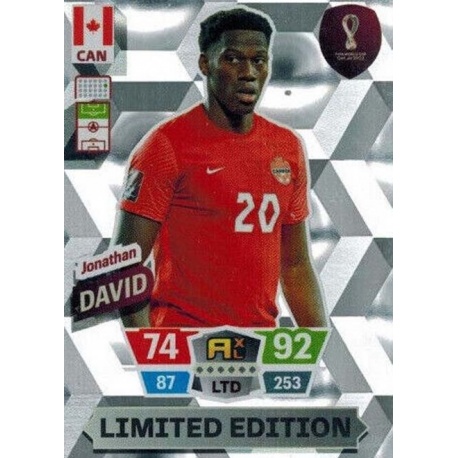 Jonathan David Limited Edition Canada