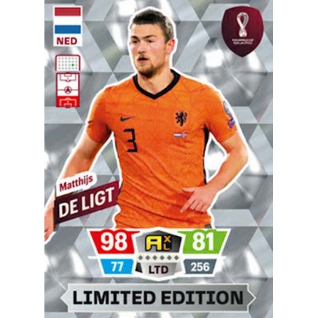 Matthijs De Ligt Limited Edition Netherlands