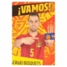 Oferta Cromos Sergio Busquets ¡Vamos! Los Ídolos de la Roja - Cracks Mundiales