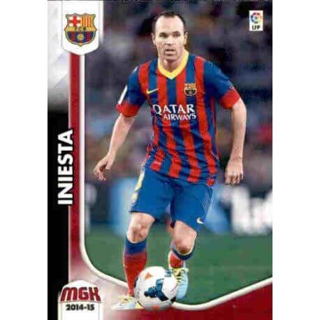 Iniesta Barcelona 65 Megacracks 2014-15