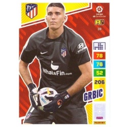 Grbić Atlético Madrid 39