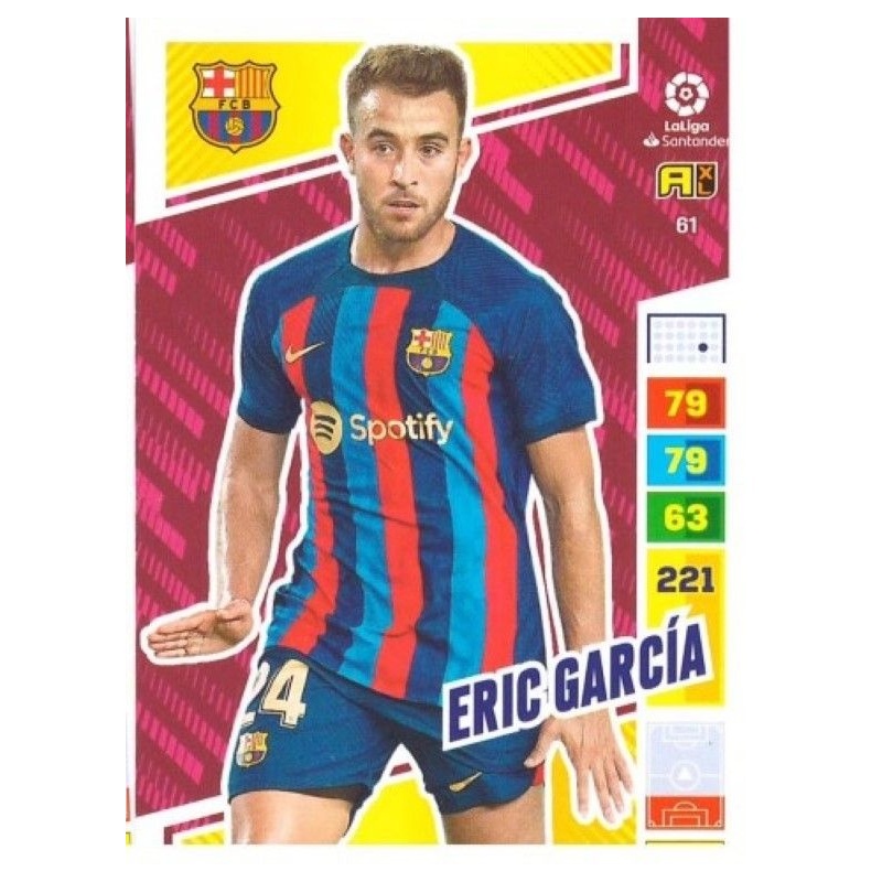 Comprar Online Eric García Barcelona Panini Adrenalyn Liga 2022