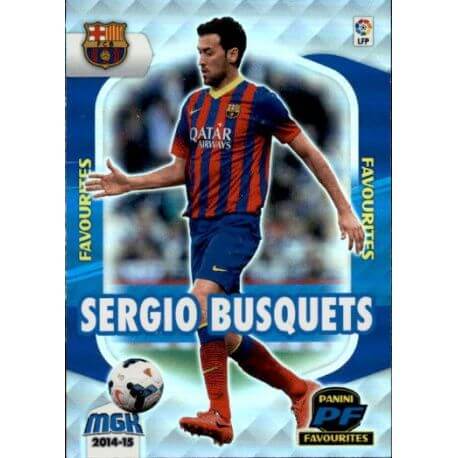 Sergio Busquets Favourites Barcelona 405 Megacracks 2014-15