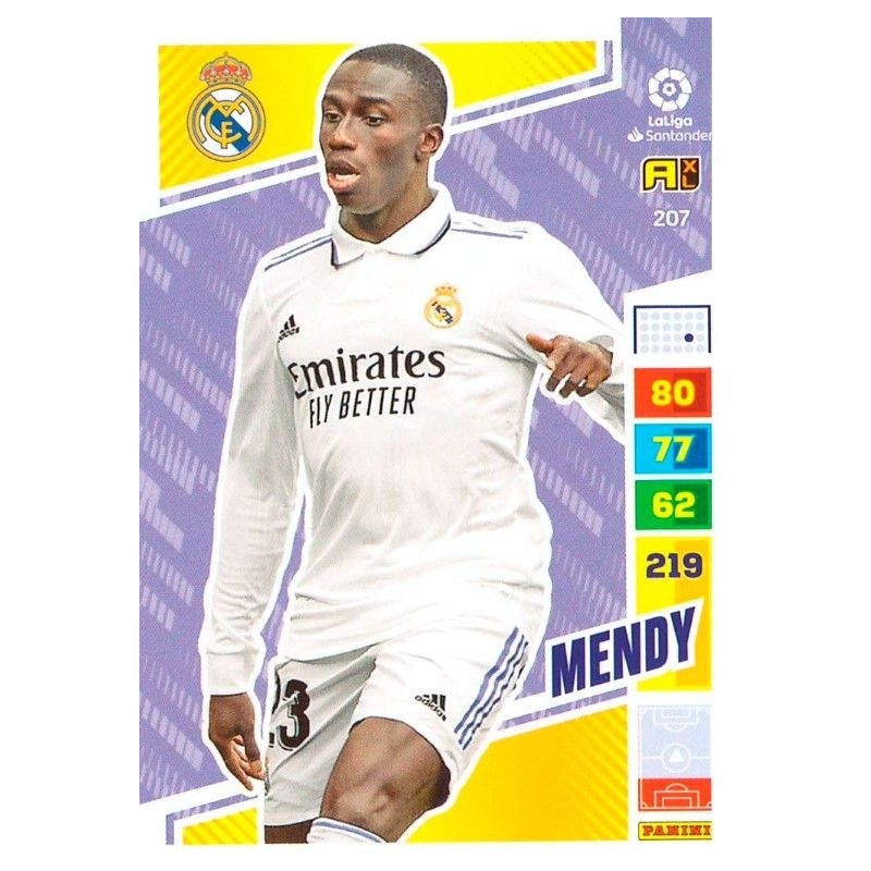 Venta Cromo Mendy Real Madrid Panini Adrenalyn 2023 Liga Santander