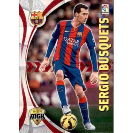 Sergio Busquets Barcelona 67 Megacracks 2015-16