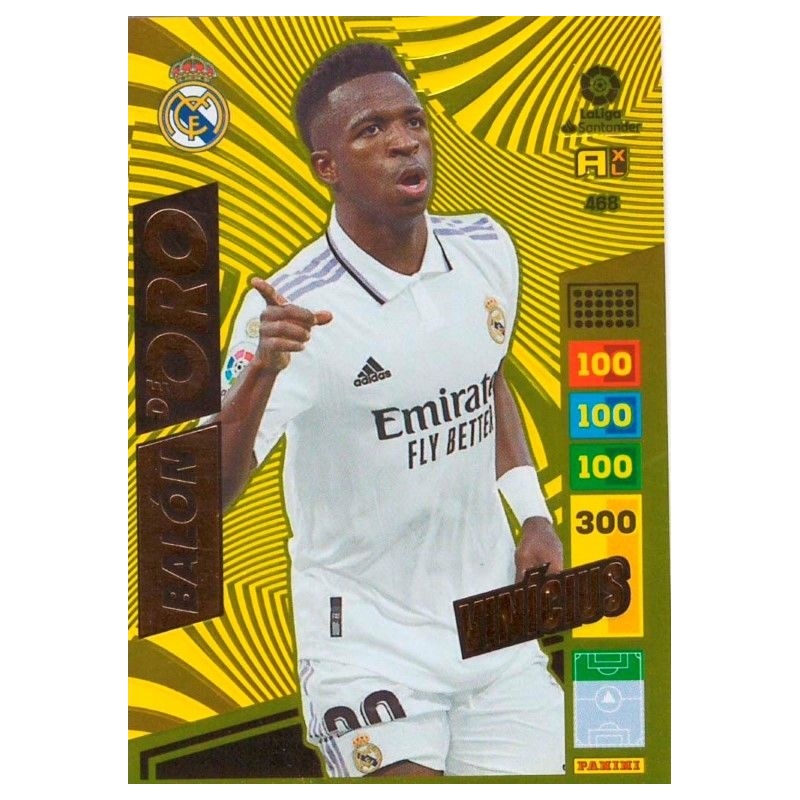 💥 2021 Adrenalyn Liga Santander Balon de Oro Vinicius JR REAL MADRID  PANINI 💥 