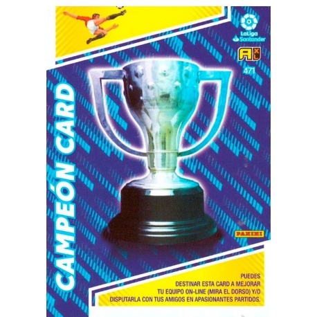 Campeón Card 471