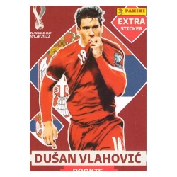 Dušan Vlahović Rookie Extra Sticker