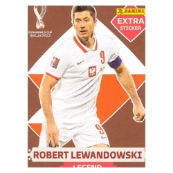Robert Lewandowski Legend Bronze Extra Sticker