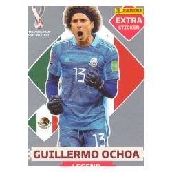 Guillermo Ochoa Legend Silver Extra Sticker