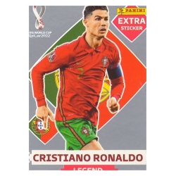 Cristiano Ronaldo Legend Silver Extra Sticker