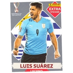 Luis Suárez Legend Silver Extra Sticker