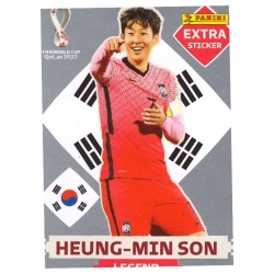 Heung-Min Son Legend Silver Extra Sticker