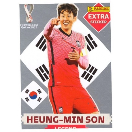 Heung-Min Son Legend Silver Extra Sticker