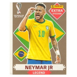 Neymar Jr Legend Gold Extra Sticker