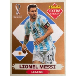 Lionel Messi Legend Bronze Extra Sticker