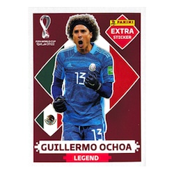 Guillermo Ochoa Legend Extra Sticker