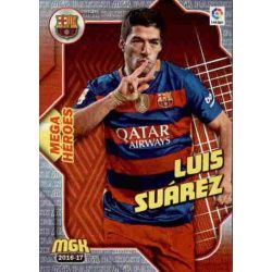 Luis Suárez Mega Héroes Barcelona 106 Megacracks 2016-17