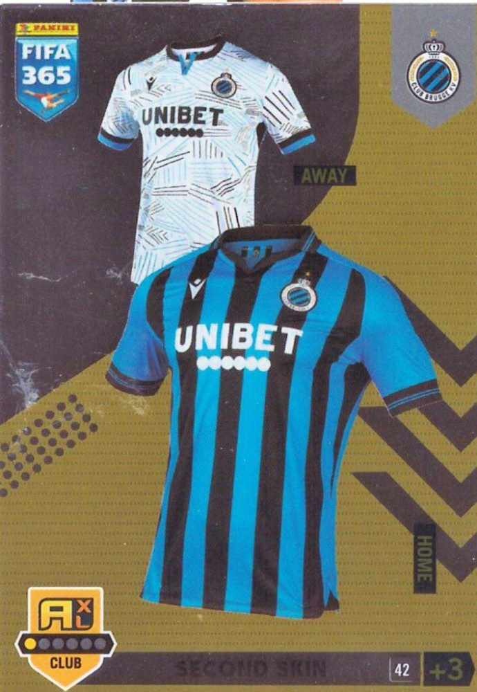 Brugge 2023 Club Brugge Away Kit Buy Cards Second Skin Club Brugge