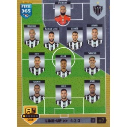 Line-up Team Mate Atlético Mineiro 58