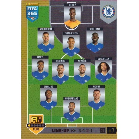 Line-up Team Mate Chelsea 76