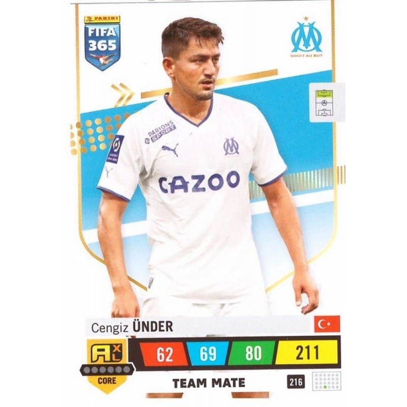 OLYMPIQUE DE MARSEILLE - PANINI ADRENALYN XL CARD - FOOTBALL 2023 2024 - to  choo