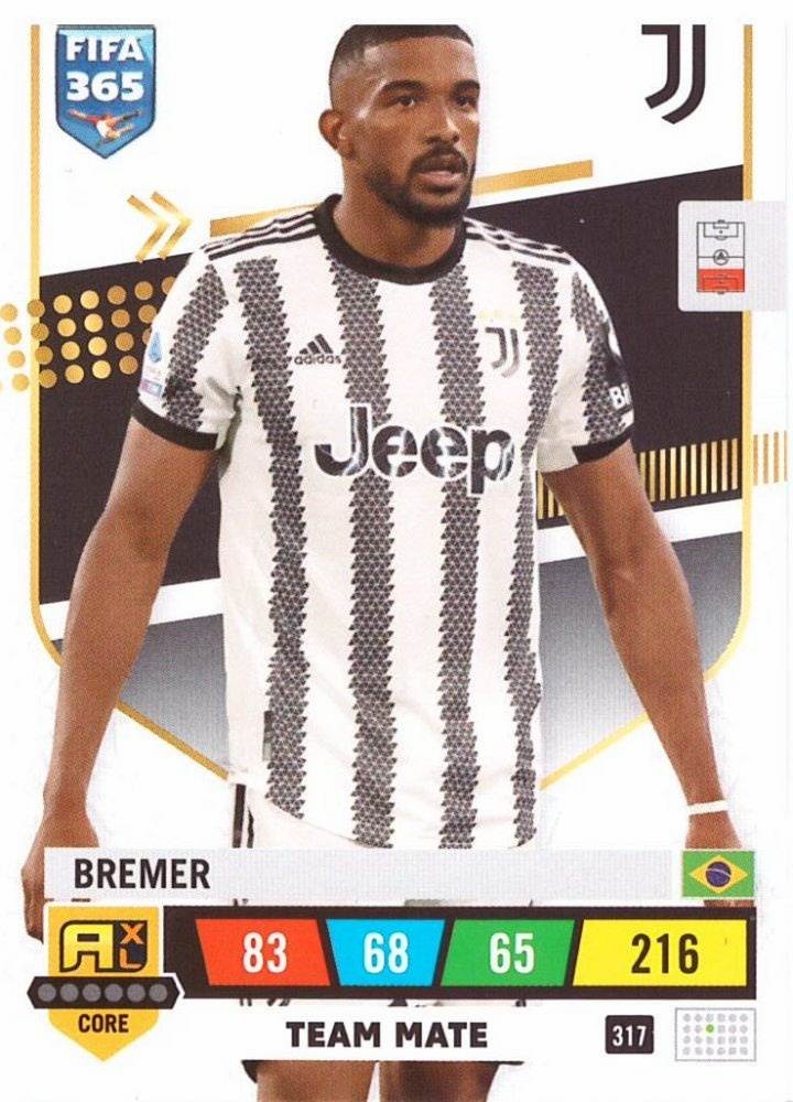 ADRENALYN 2023-24 2024 CARD N.166 Bremer Juventus