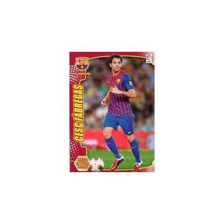 Cesc Fàbregas Barcelona Nuevas Fichas 473 Megacracks 2011-12