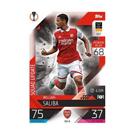 William Saliba Arsenal SU 6