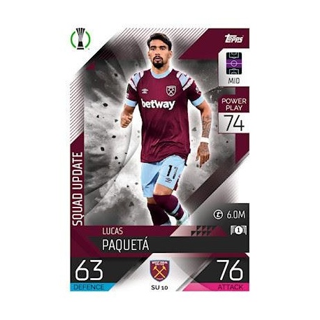 Lucas Paquetá West Ham United SU 10