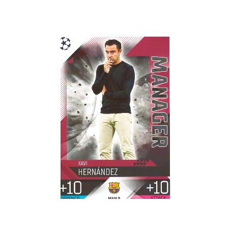 Xavi Hernández Barcelona MAN 8