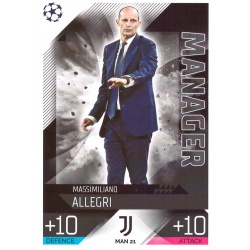 Maximiliano Allegri Juventus MAN 21