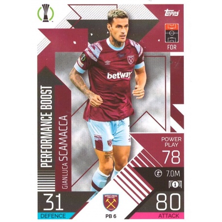 Gianluca Scamacca West Ham United PB 6