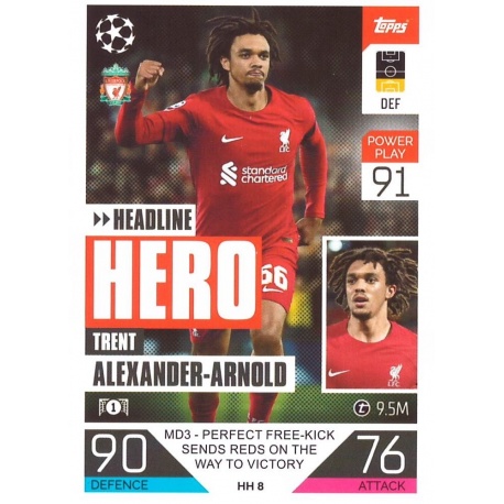 Trent Alexander-Arnold Liverpool HH 8