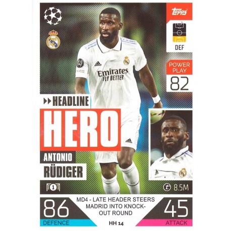 Antonio Rüdiger Real Madrid HH 14
