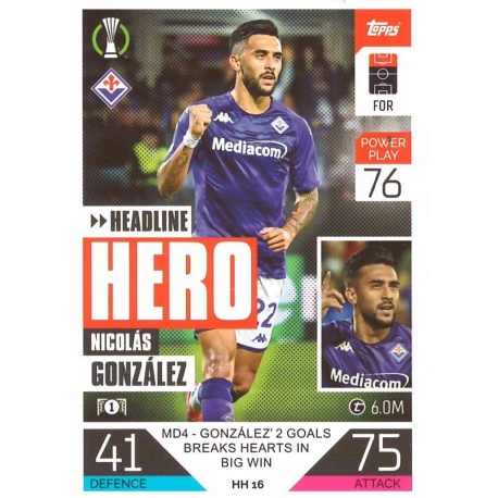 Nicolás González ACF Fiorentina HH 16