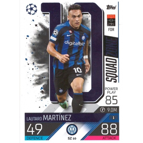 Lautaro Martinez Inter Milan SZ 10