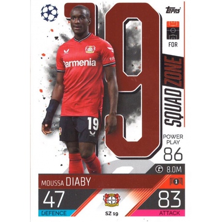 Moussa Diaby Bayer 04 Leverkusen SZ 19