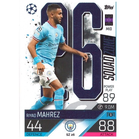 Riyad Mahrez Manchester City SZ 26