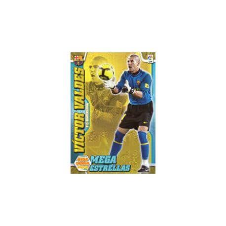 Victor Valdés Mega Estrellas Barcelona 363 Megacracks 2010-11