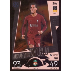 Virgil van Dijk Liverpool OUT 2