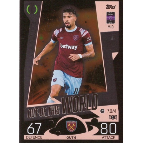 Lucas Paquetá West Ham United OUT 6