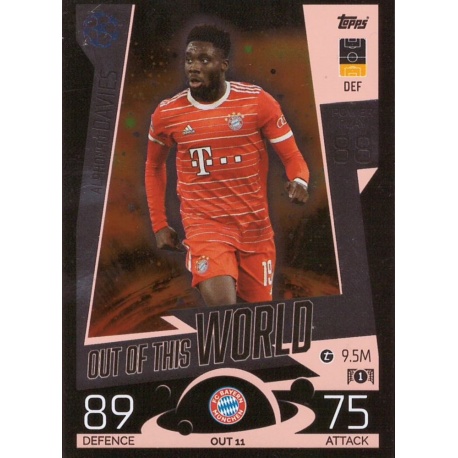 Alphonso Davies Bayern München OUT 11